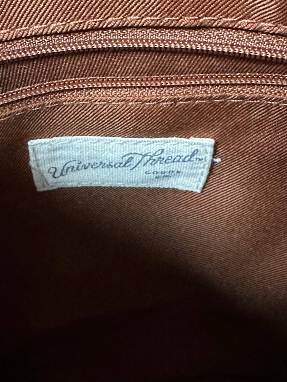 Universal Thread Brown Faux Leather Backpack Purse - Picture 5 of 10